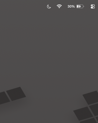 Menu bar icon